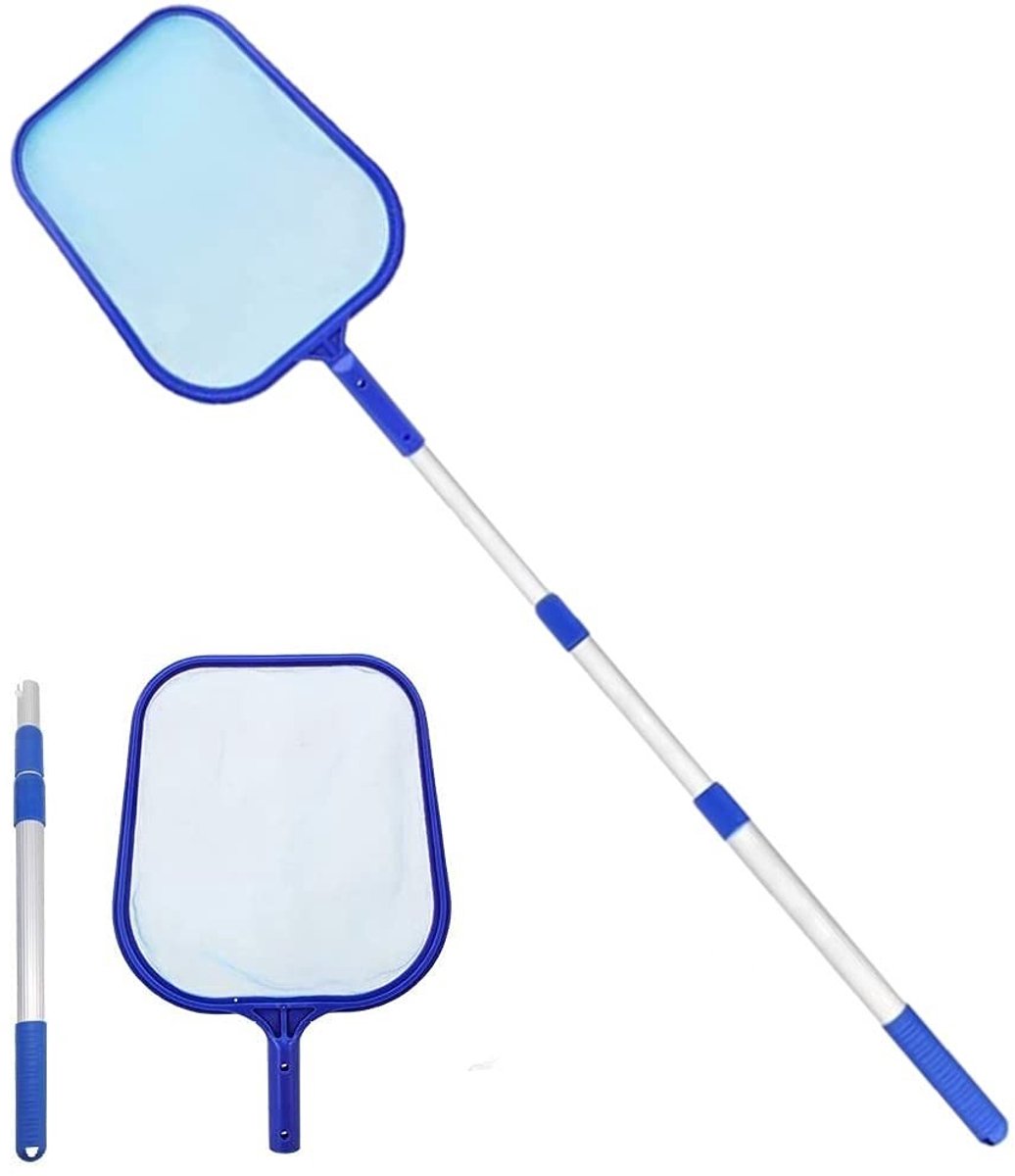 Solidchoice - 150CM Zwembad Bladeren Skimmer met Telescoopsteel