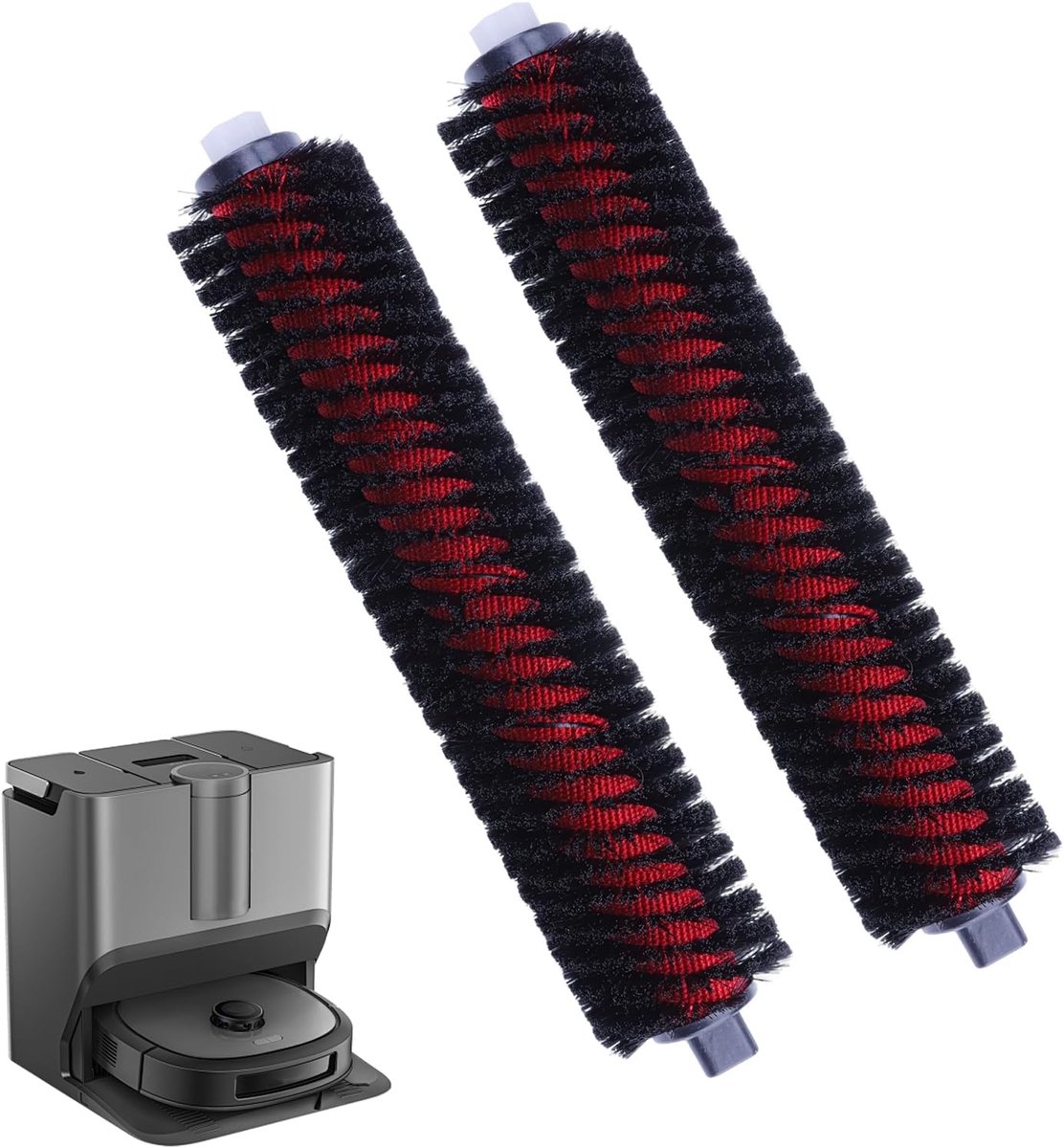 Reinigingsborstel 2pcs - Verwijderbare rollerborstel - Geschikt voor S8/S8+/S7 Max - Eenvoudige onderhoud en reiniging - ShopVlot