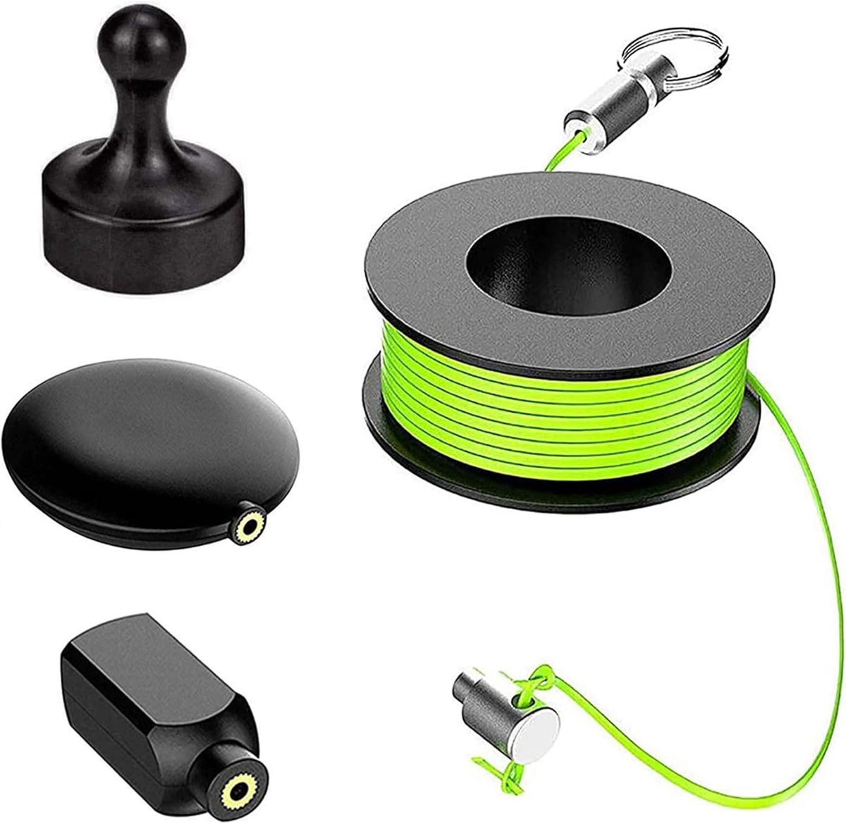 Magnetische kabeltrekker - kabelgeleidingssysteem - inductiemagneet - ShopVlot