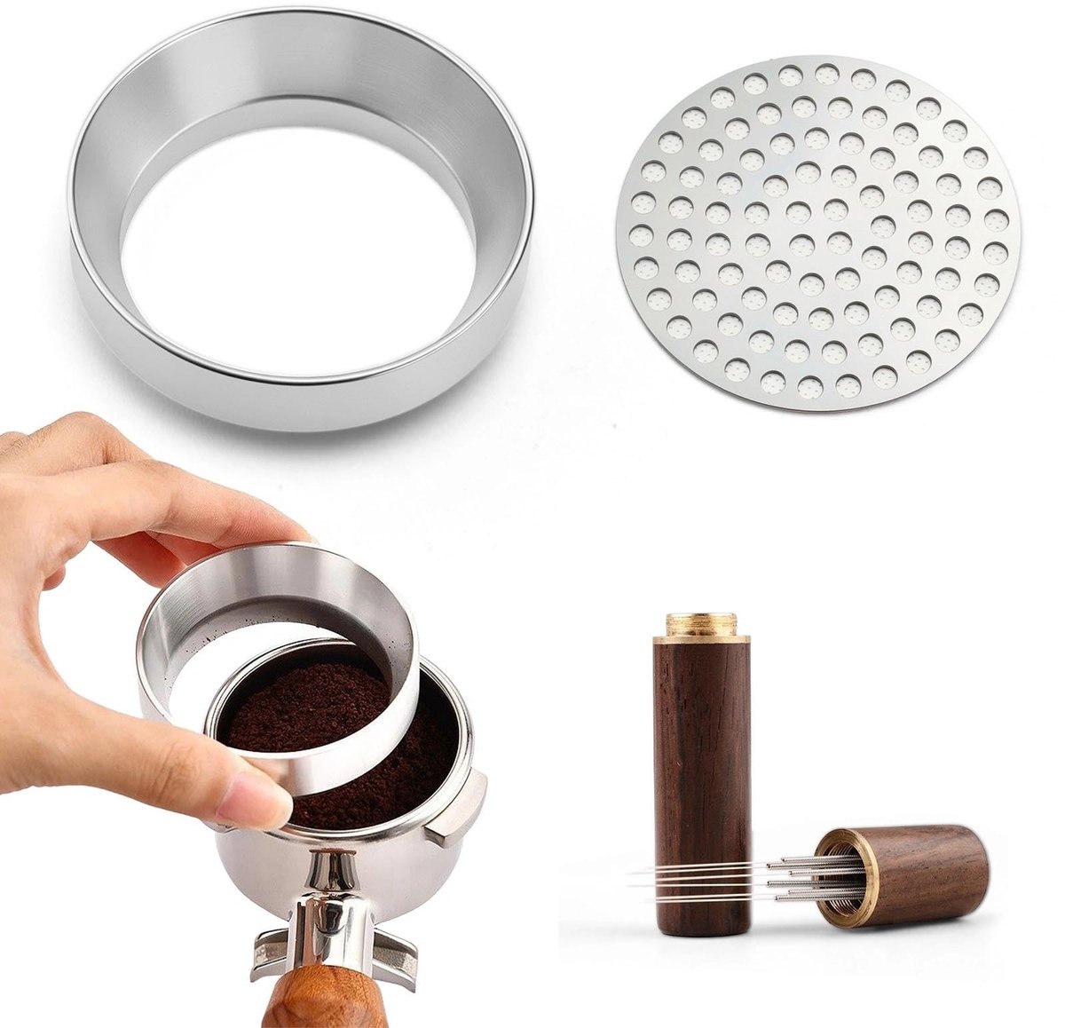 Solidchoice - Magnetische Doseerring voor Koffie met Filterhouder