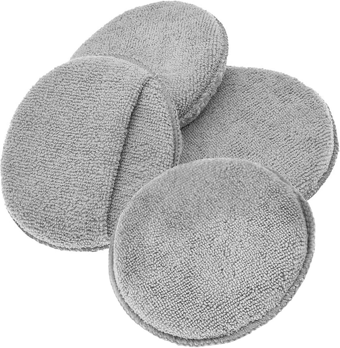 Polijstspons 12,5 cm - Microvezel applicatorpad - Voor oliën en wax - Gebruiksvriendelijk en comfortabel - ShopVlot