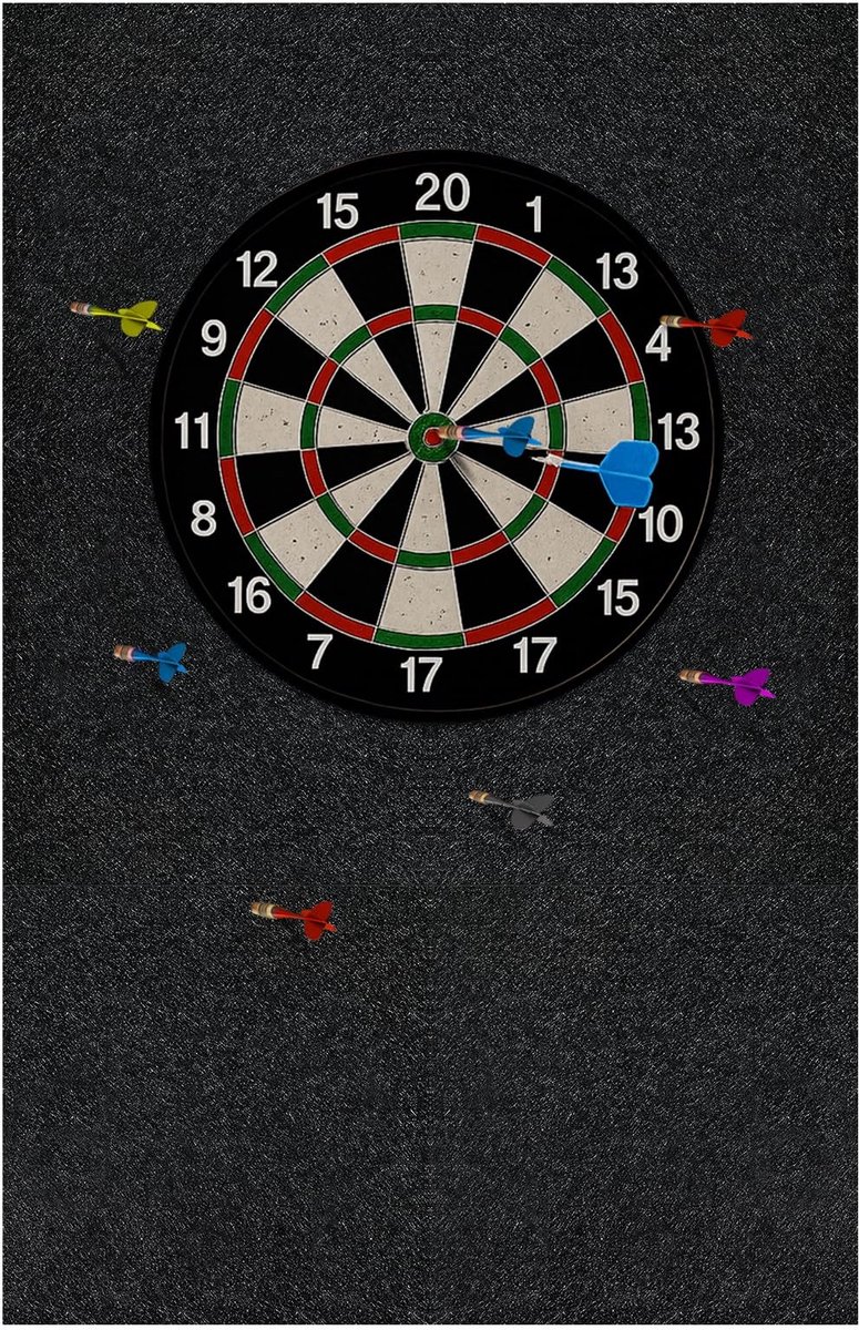 Solidchoice - Dartbord Beschermring, Wandbescherming voor Thuis
