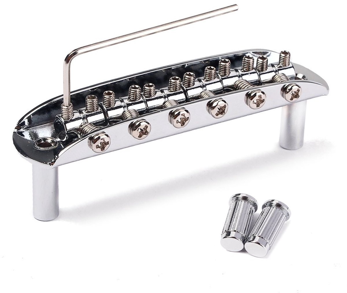 Solidchoice - Zinklegering Gitaarbrug voor Mustang en Jazzmaster