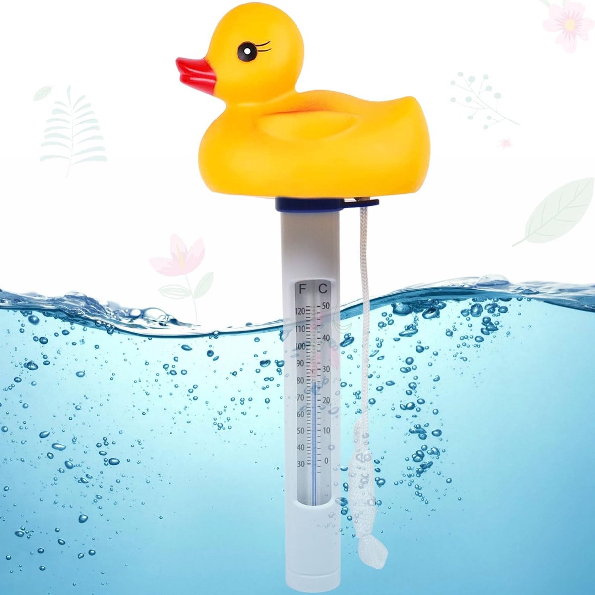 Solidchoice - Draadloze Floating Pool Thermometer voor Zwembaden en Vijvers