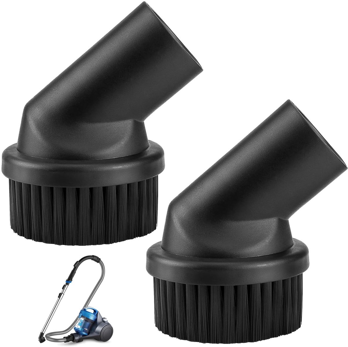 Solidchoice - Set van 2 Stofborstels voor Stofzuigers, 35 mm