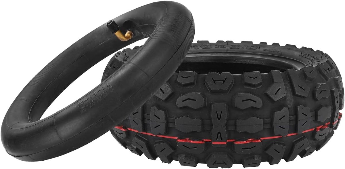 Banden binnenband 10 inch - Geschikt voor Kugoo M4 Pro - Verbeterde grip - Ideaal voor onverharde wegen - ShopVlot