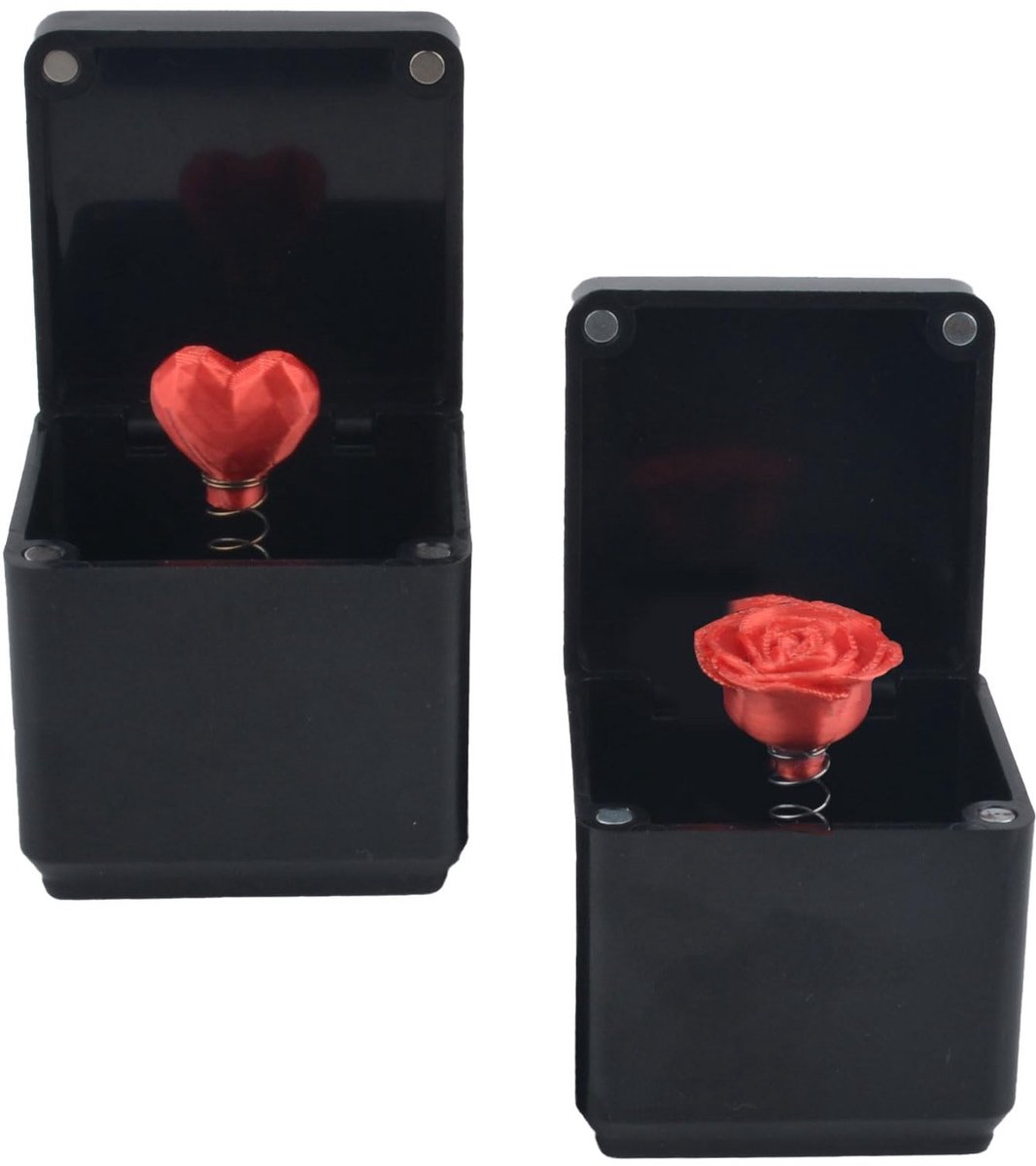 Solidchoice - 2 Stuks 3D Hartvormige Verrassingsgeschenkdozen voor Speciale Gelegenheden