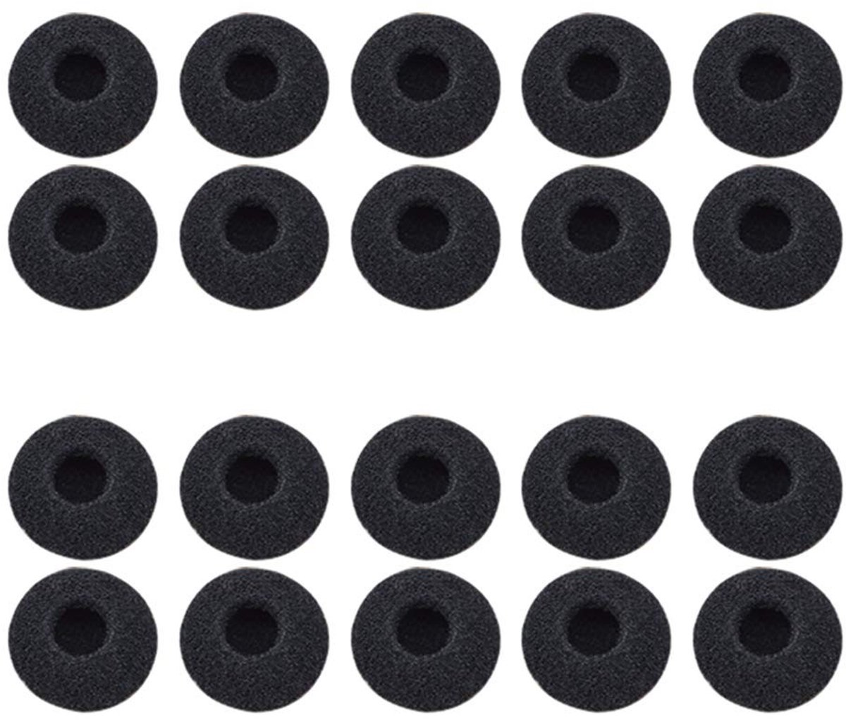 Solidchoice - Set van 20 Zachte Schuim Oorkussens voor Hoofdtelefoons
