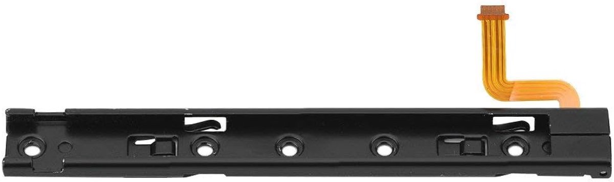 1 paar linker- en rechterrails voor Nintendo Switch, vervanging voor Joy-con met metalen slot voor het repareren van - ShopVlot