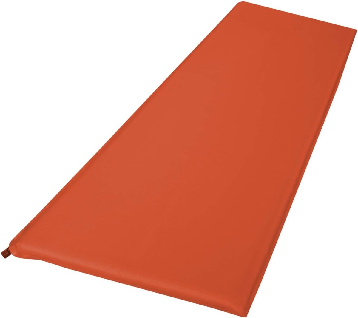 Fuzzy self-inflating pad Husky 3.5cm, brick color - ShopVlot