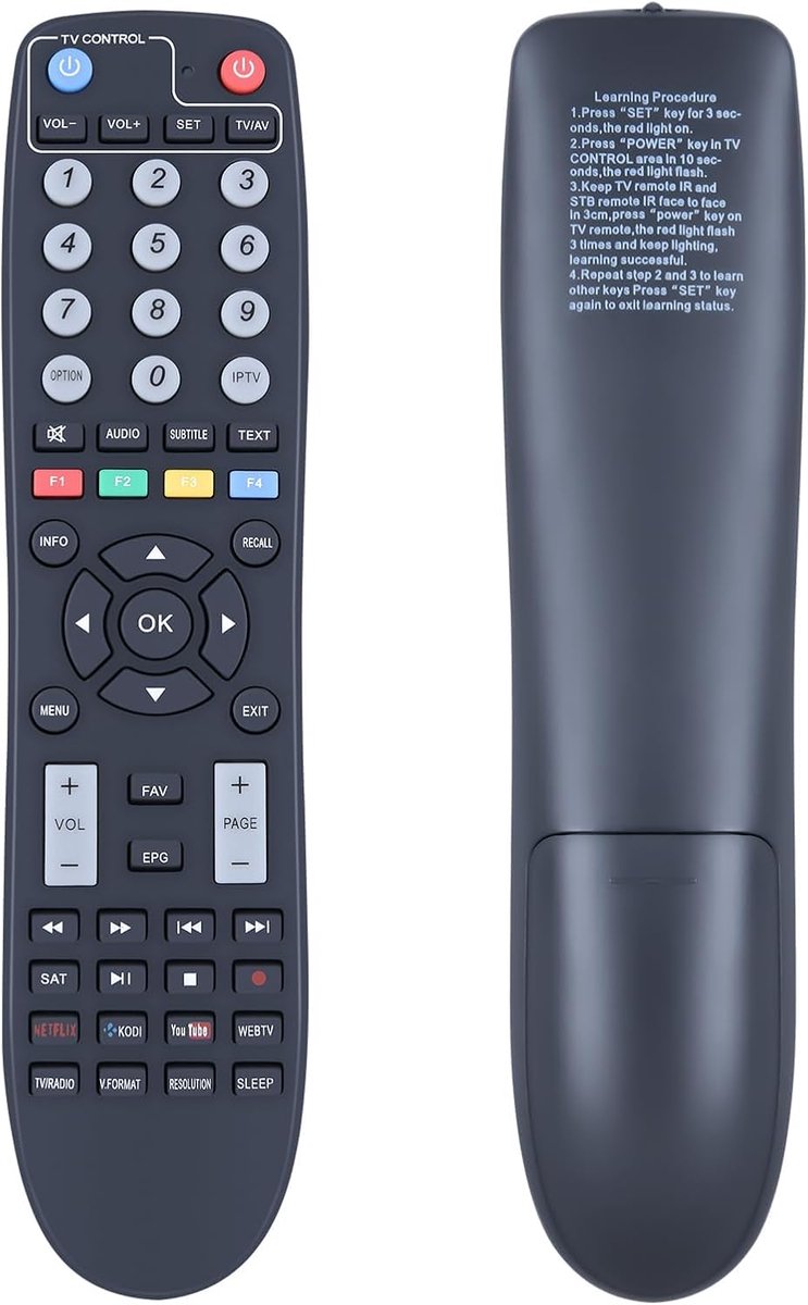Replacement Remote Control SX RCU 03 for Octagon SX Series SX87 SX88 SX89 SX887 SX888 SX889 SF8008 Single Twin Combo - ShopVlot