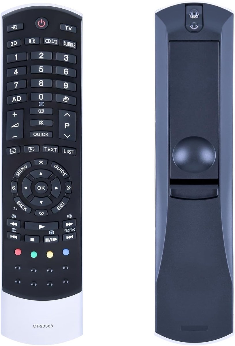 CT-90388 Remote Control Suitable for Toshiba LCD TV Compatible with 32RL838 32RL838G 32TL838 32TL868 40TL838R 40TL838G - ShopVlot