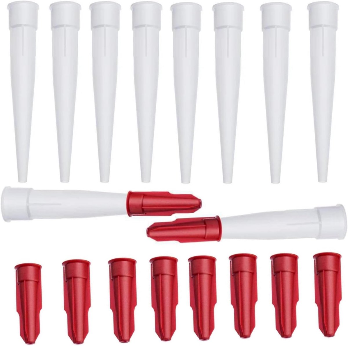 Nozzles for cartridges, 10 x nozzles, caps, nozzles for cartridges, nozzles for sealing, for the kitchen at home - ShopVlot