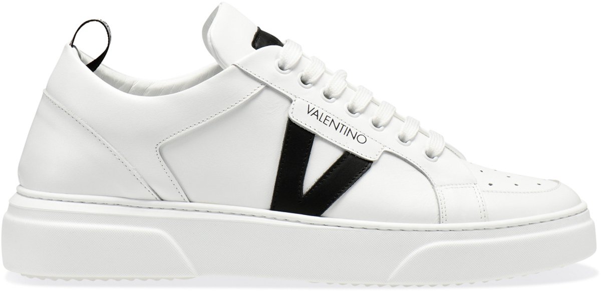 VALENTINO Heren Court V Sneaker Maat 42 - Wit / Zwart