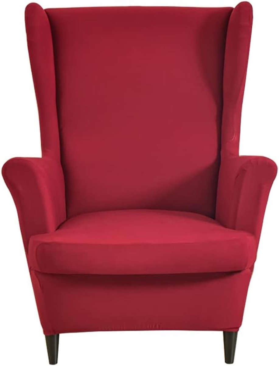 Wing Chair Slipcovers for Armchairs Printed Wing Backrest Chair Covers Wing Chair Covers 2 Piece Wing Back Armchair - ShopVlot