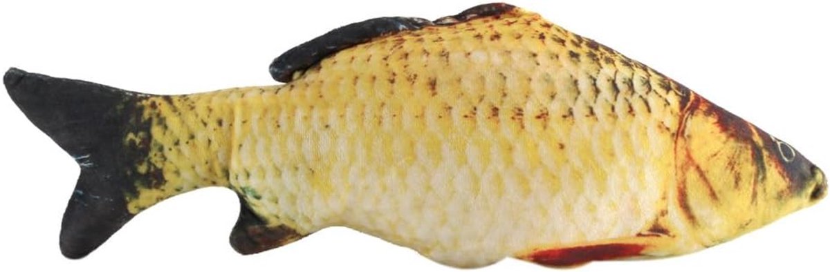 Fish Shape Cushion Plush PP Cotton Material Gold Color 40cm 60cm 80cm Size Options Double Sided Pattern Car Sofa Bed - ShopVlot