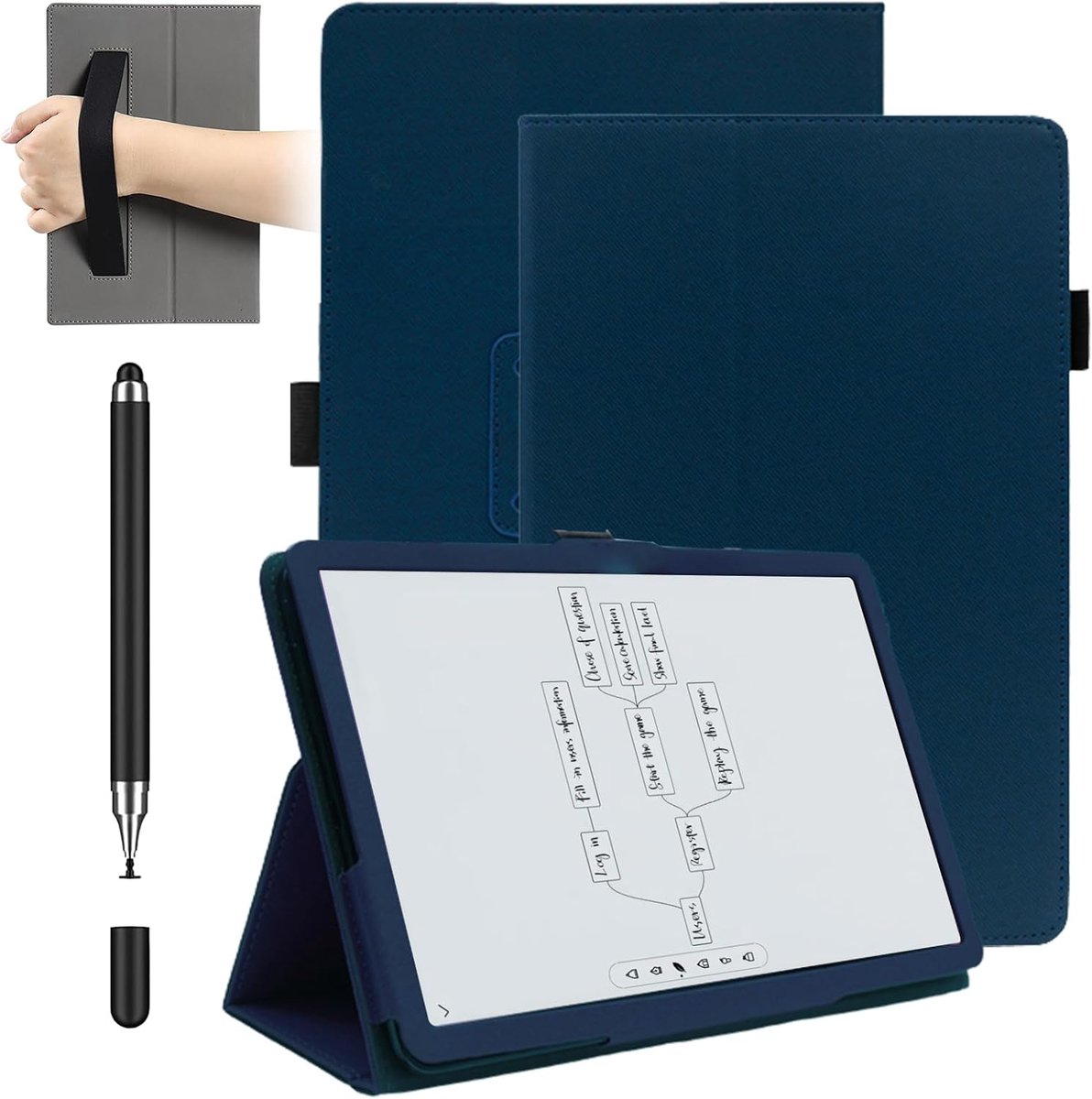 Case for iFLYTEK AINOTE 2 10.65 Inch Tablet, daunke Shockproof with Pen Lock Waterproof Anti-Scratch Multi Corner - ShopVlot