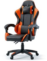 Gaming Stoel – Comfortabele Gamer Chair – Zwart/Rood – Verstelbaar