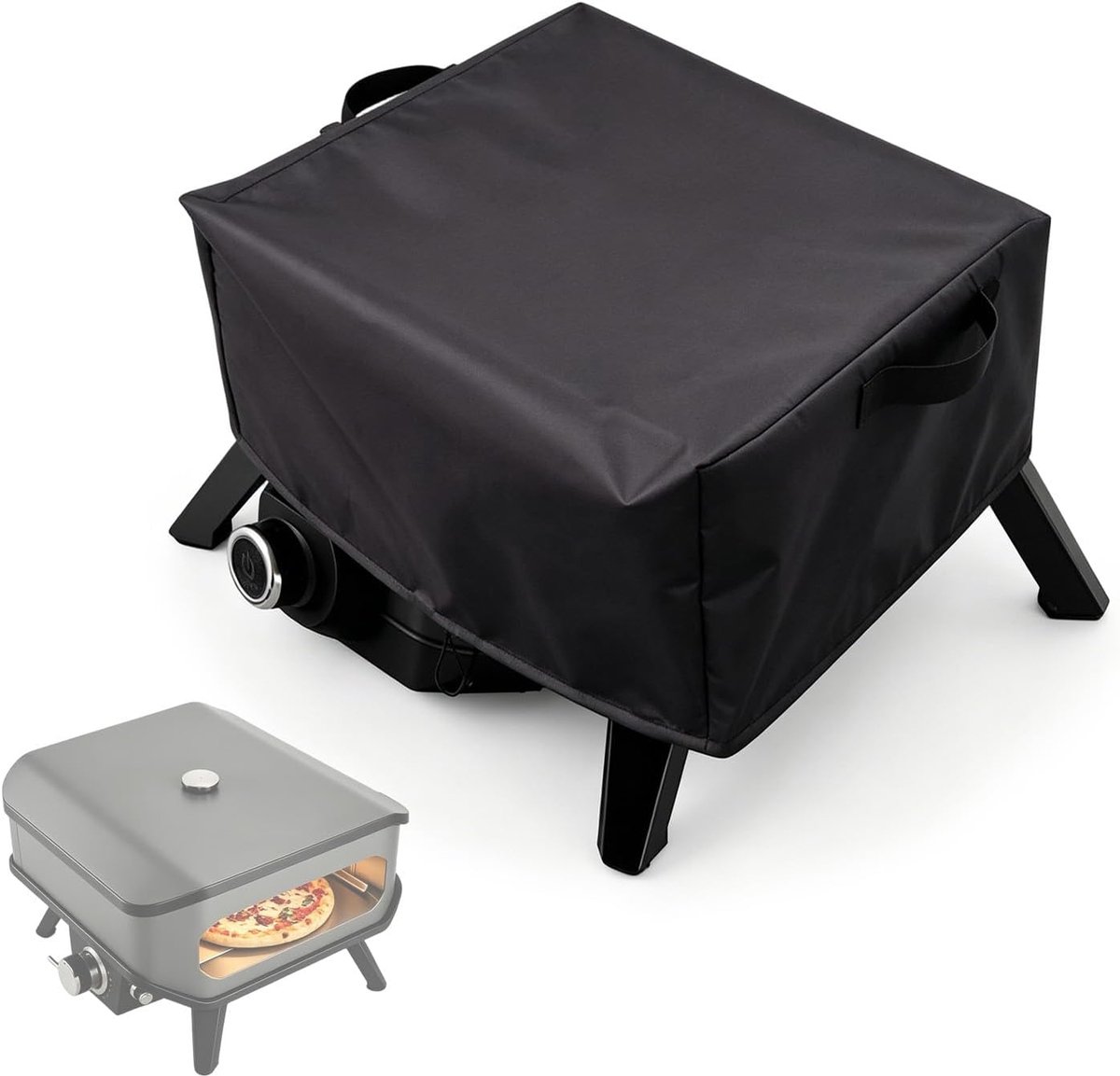 Pizza Oven Cover XXL 17 Inch - 420D Oxford Stof - Weerbestendig en Stofdicht - Beschermt je Cozze 90347 - ShopVlot