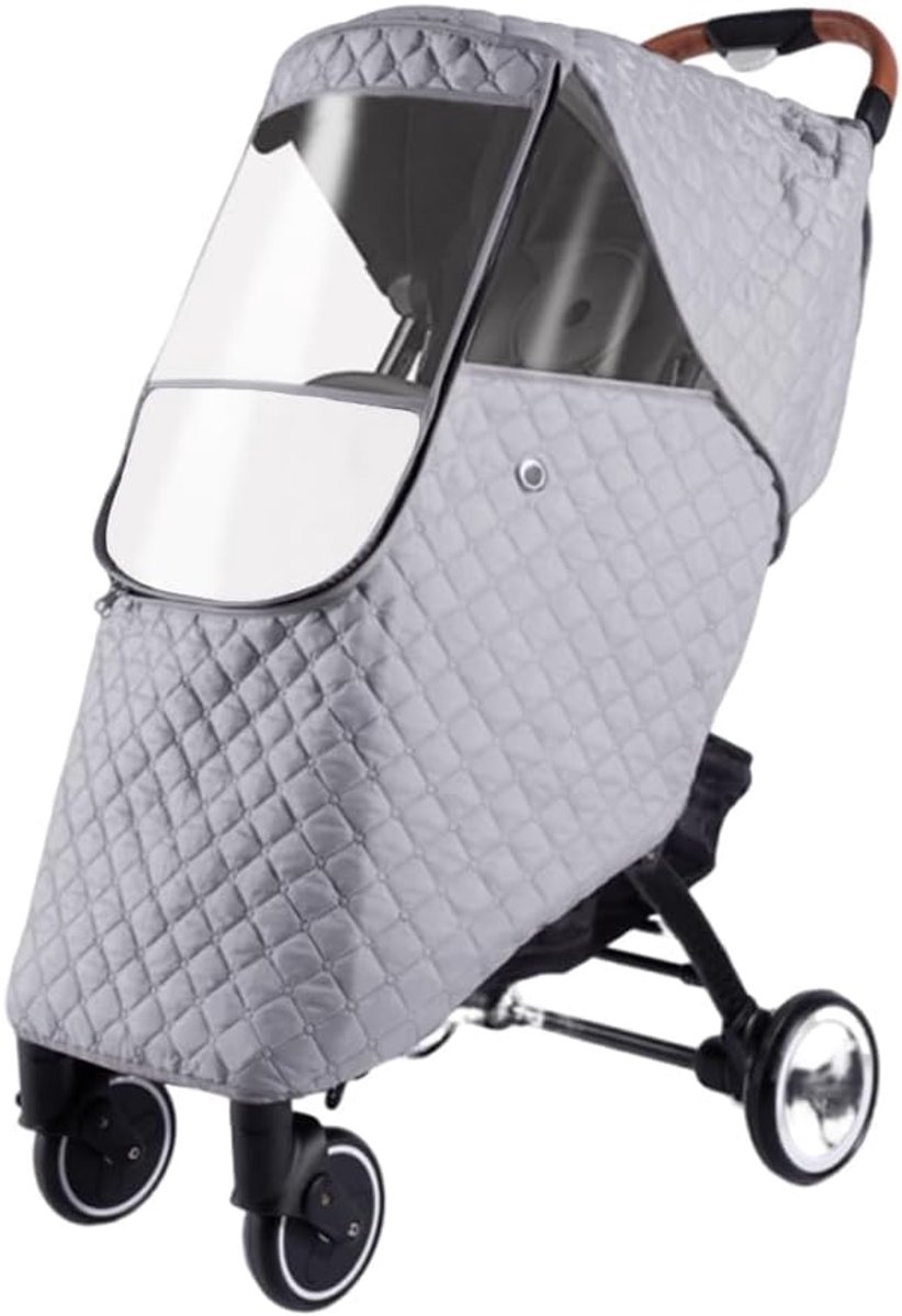 Regenhoes voor kinderwagen - universeel - waterdicht - met kijkvenster en ritssluiting - ShopVlot