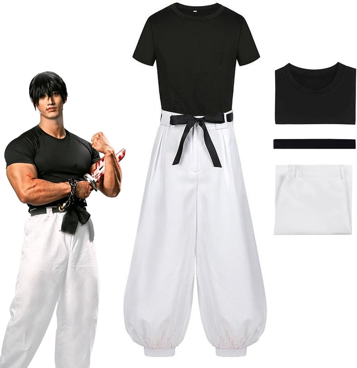 Anime cosplay kostuum voor dames en heren, perfecte outfits voor Halloween en carnaval, unieke anime kostuums