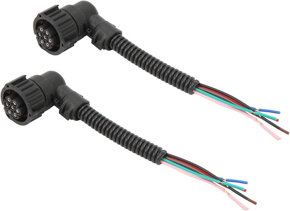 Wiring Harness Connector Achterlicht - 2 Stuks - Duurzaam ABS en Metaal - Betrouwbare Prestaties - ShopVlot