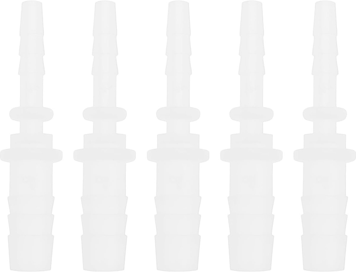 Slangconnector 4mm tot 8mm - Plastic adapter - 54mm lengte - Geschikt voor koude watersystemen - ShopVlot