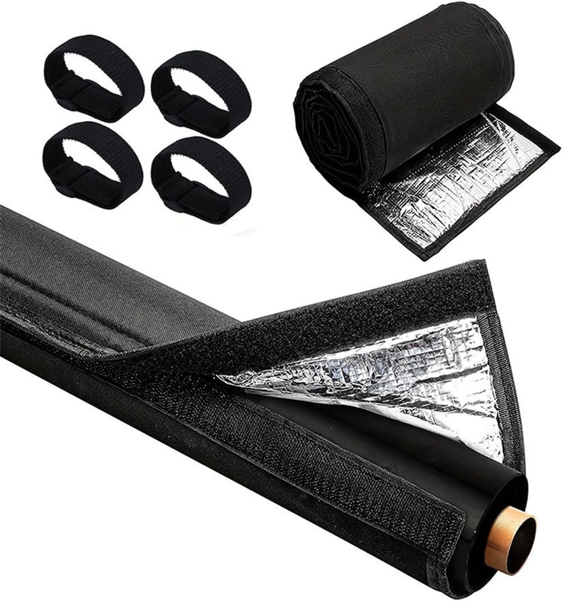 Isolatieafdekking airconditioning 183 × 26 cm - 3-laags constructie - waterdicht en thermisch - ShopVlot