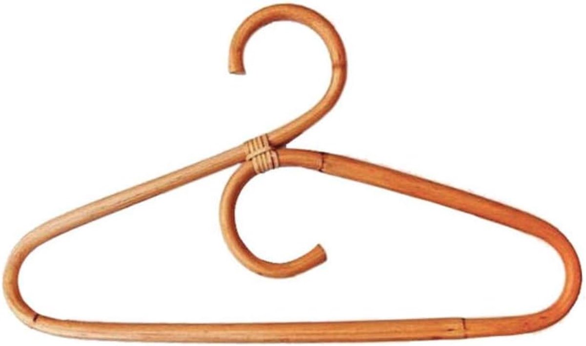 Kledinghangers Rattan - Chrome Plating - Anti-slip en ruimtebesparend - Geschikt voor kledingstukken - ShopVlot