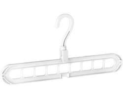 Kledinghanger Rotating Nine-Hole - Plastic - Multifunctioneel - Ruimtebesparend - ShopVlot