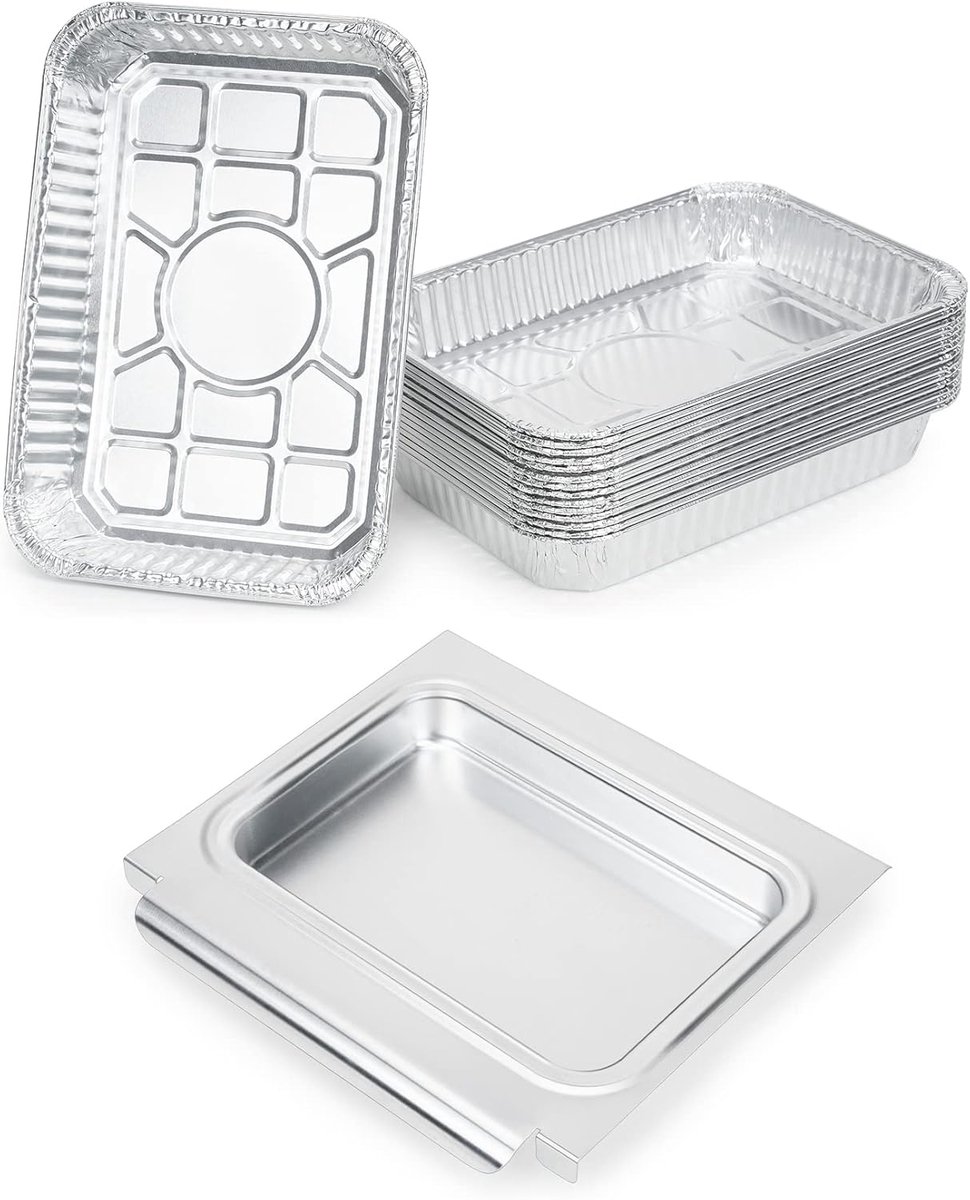 Aluminium grillschalen - 15 stuks wegwerpfolie - Voor Weber Spirit II 200/300 gasbarbecues - ShopVlot