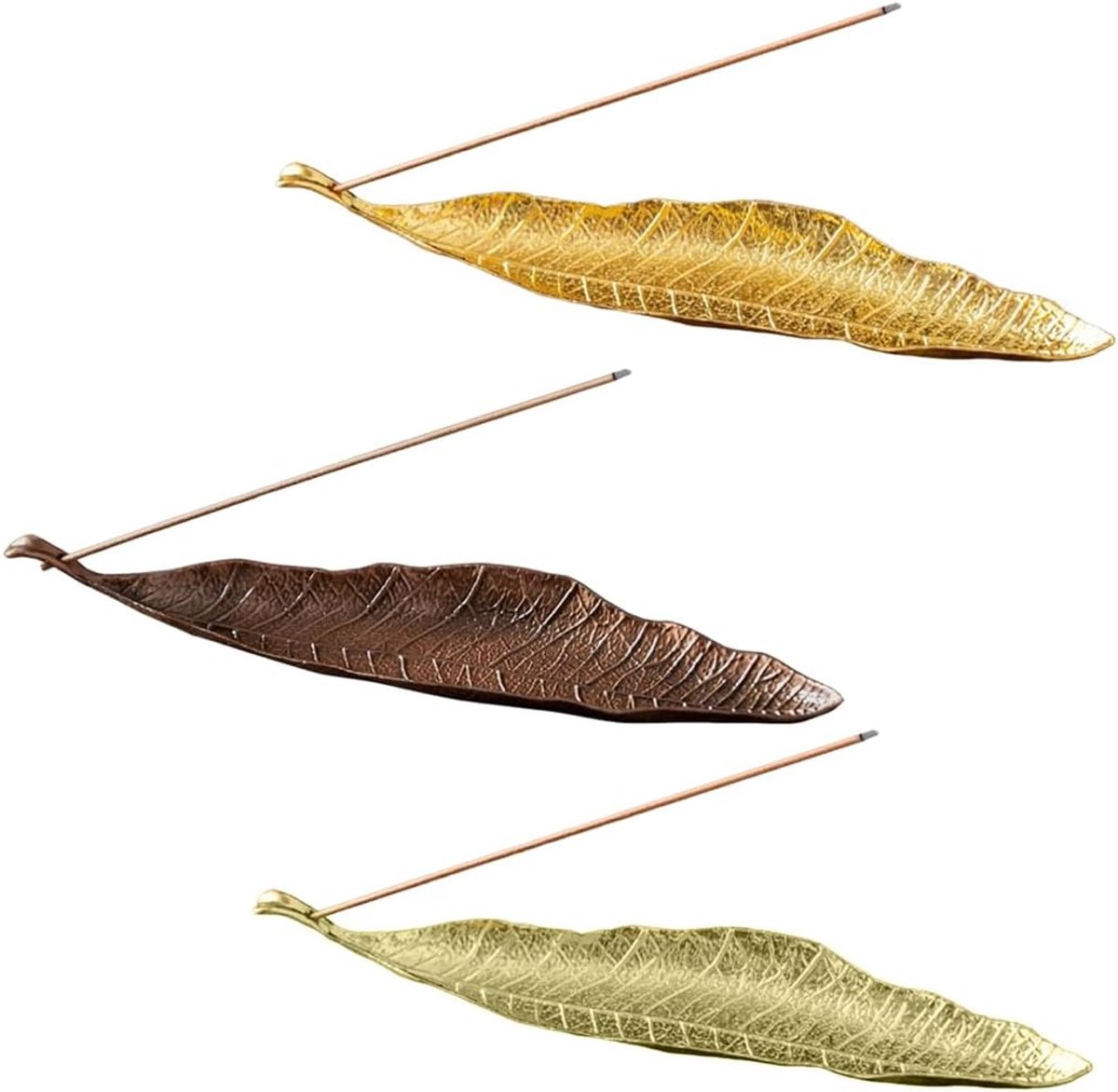 Wierookhouder 3 Stuks - Hout - Ash Catcher - Ideaal voor Meditatie - ShopVlot