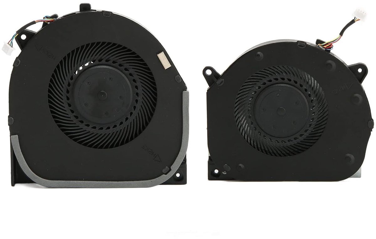 Krachtige Laptop Koelventilator voor Gaming Laptops, Geschikt voor 15 inch Modellen, 4 Pin Verbinding, Ideaal voor CPU en GPU Koeling