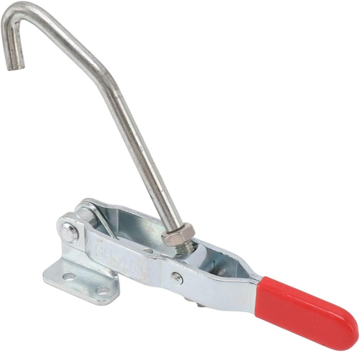 J Hook Toggle Clamp 170kg - Koudgewalst IJzer - Ergonomische Grip - Ideaal voor Stabilisatietoepassingen - ShopVlot
