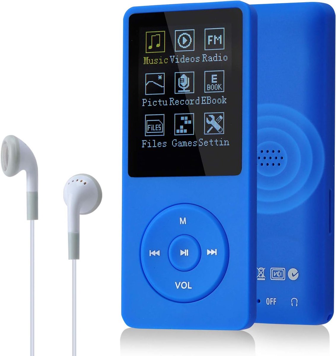 Draagbare MP3 Speler 8GB met Lossless Audio en FM Radio