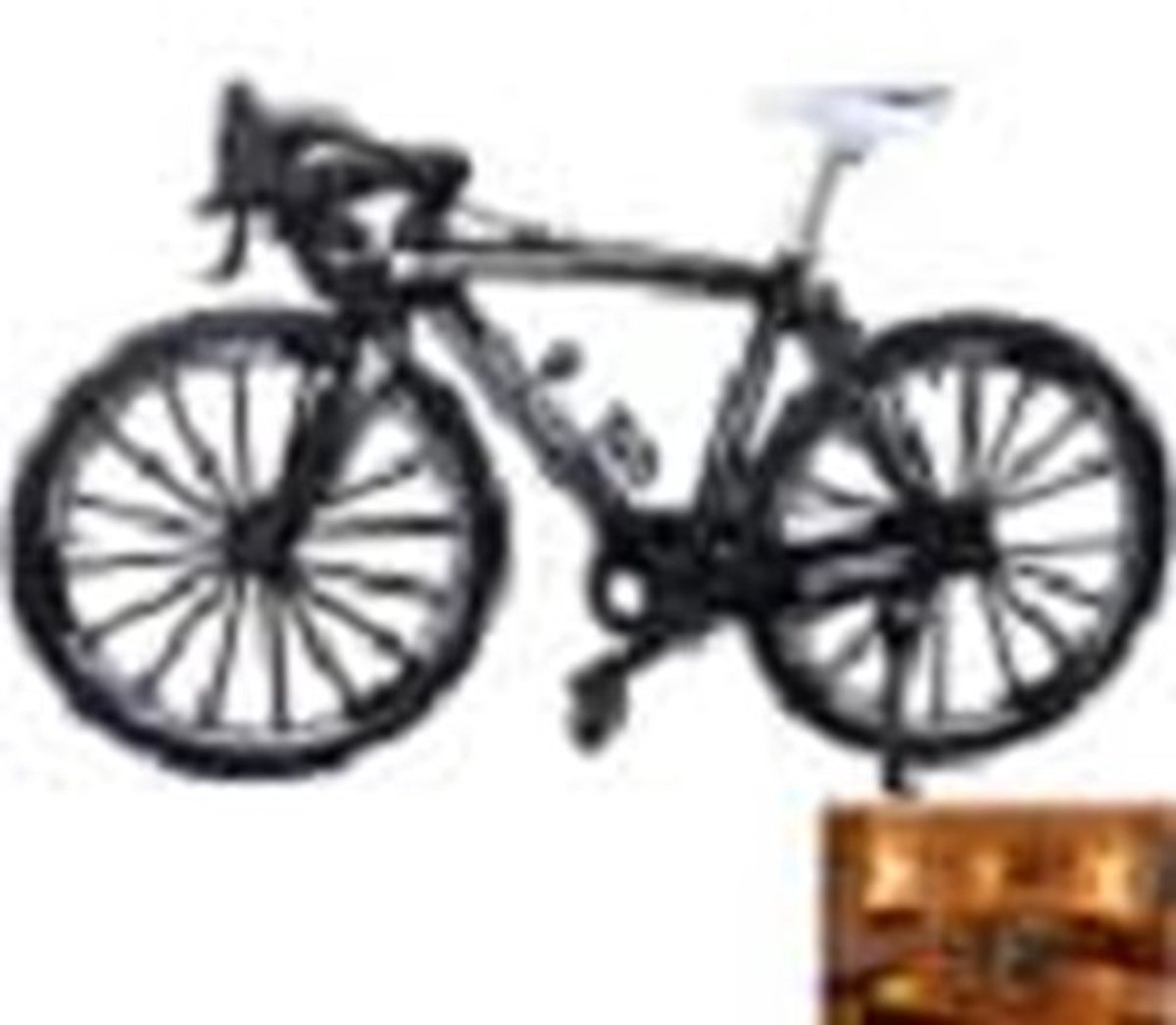 Solidchoice - Miniatuur Vingerfiets Model 1:10 voor Decoratie