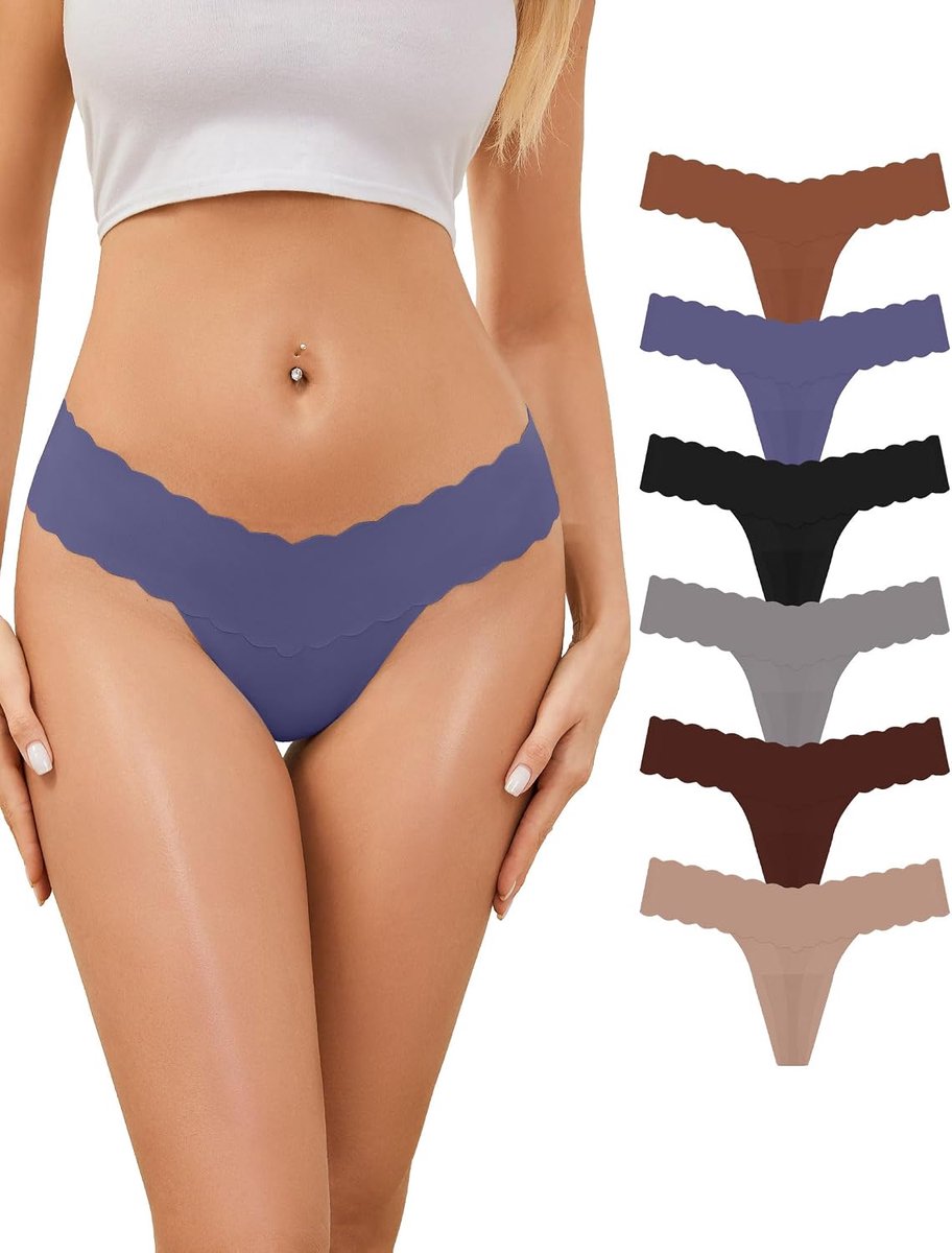 Seamless thong briefs S-XXL - zachte, ademende stof - sexy en onzichtbaar - ultiem draagcomfort - ShopVlot