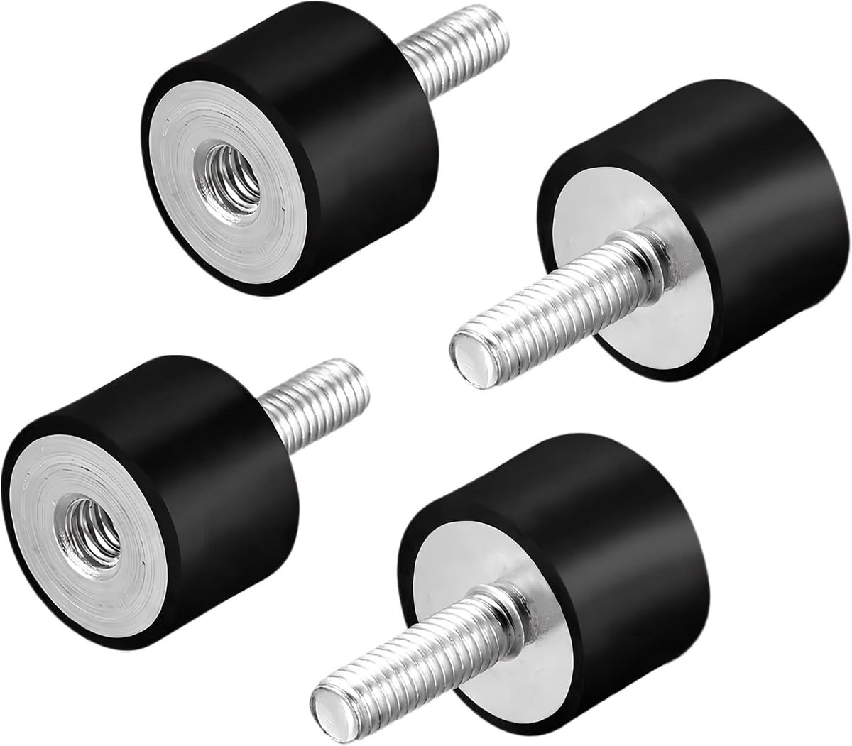 Vibratie dempers M6 - Rubberen buffers - Geluiddemping - Voor compressoren en motoren - ShopVlot