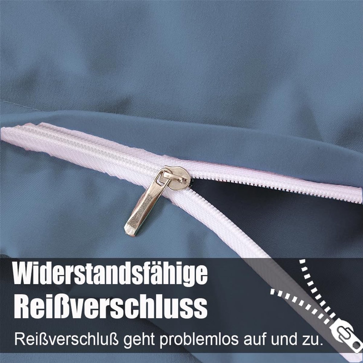 Beddengoed Set 6-Delig Lichtblauw - Microvezel - Zacht en Kreukvrij - Ideaal voor Comfortabel Slapen - ShopVlot