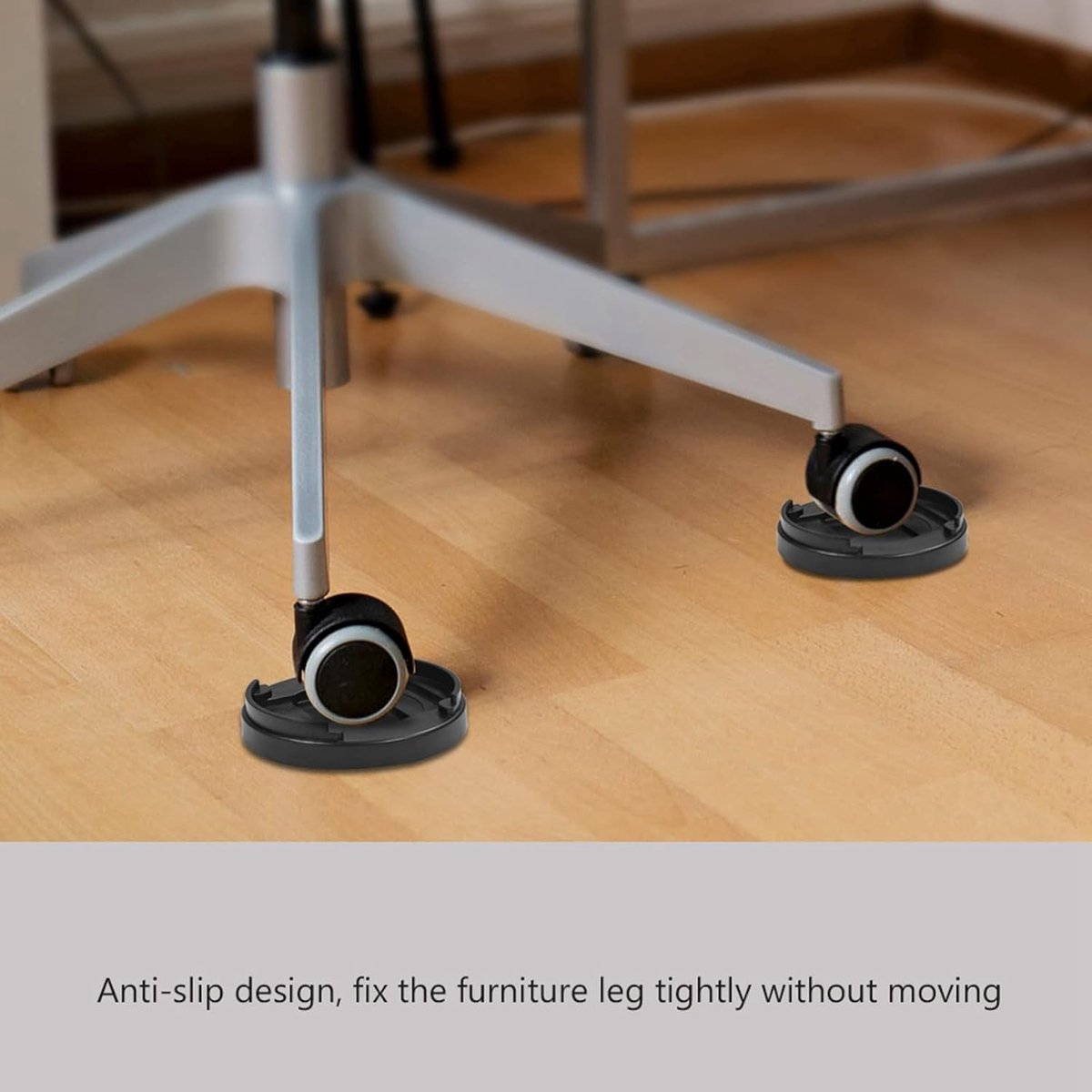 Meubelverhogers set van 8 - Verstelbaar kunststof - Antislip voor bed, tafel en stoel - Creëer extra ruimte - ShopVlot