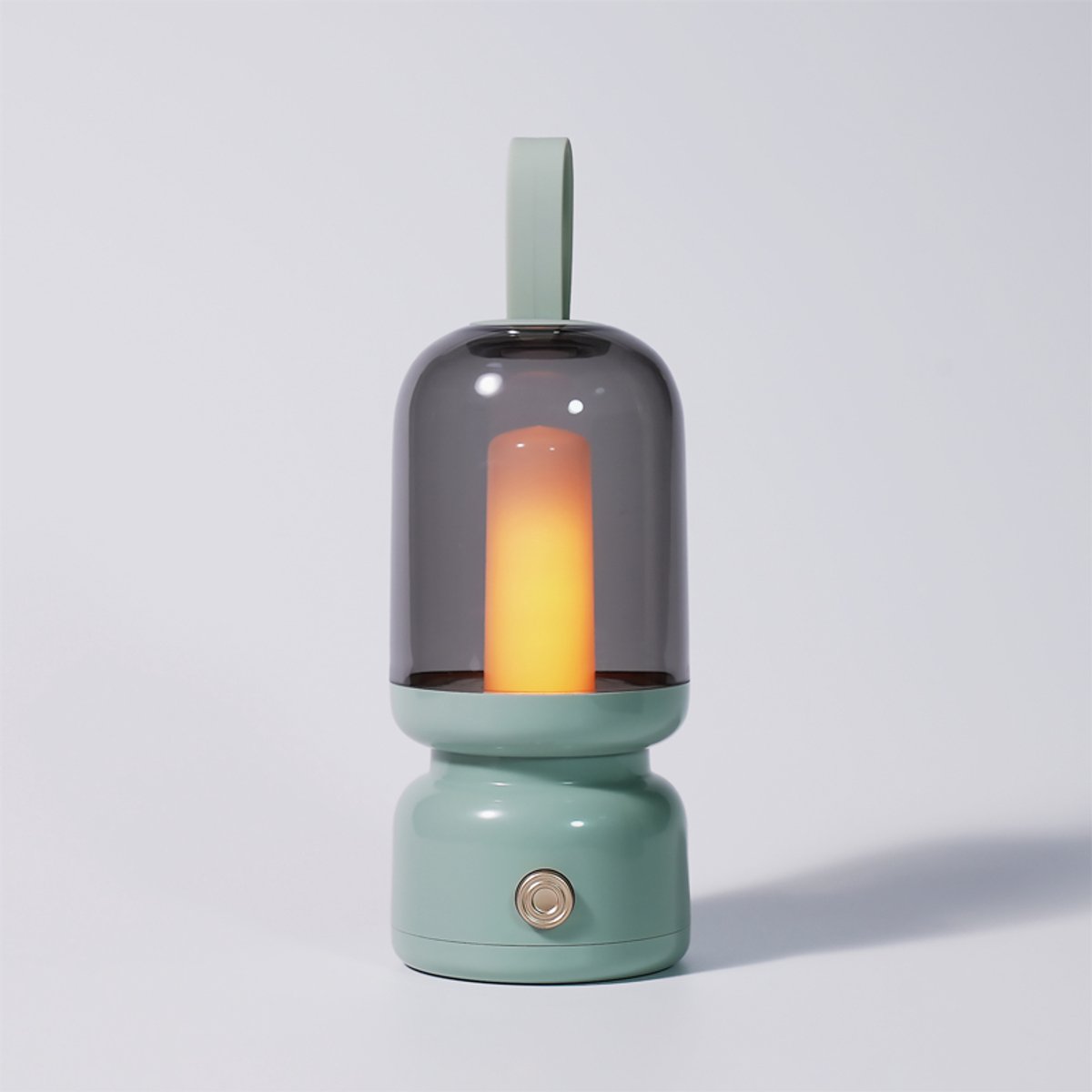 KZQ Draagbare retro campinglamp met LED - USB oplaadbaar en snoerloos - Sfeervol nachtlampje voor restaurant slaapkamer bar en kamperen - Groen