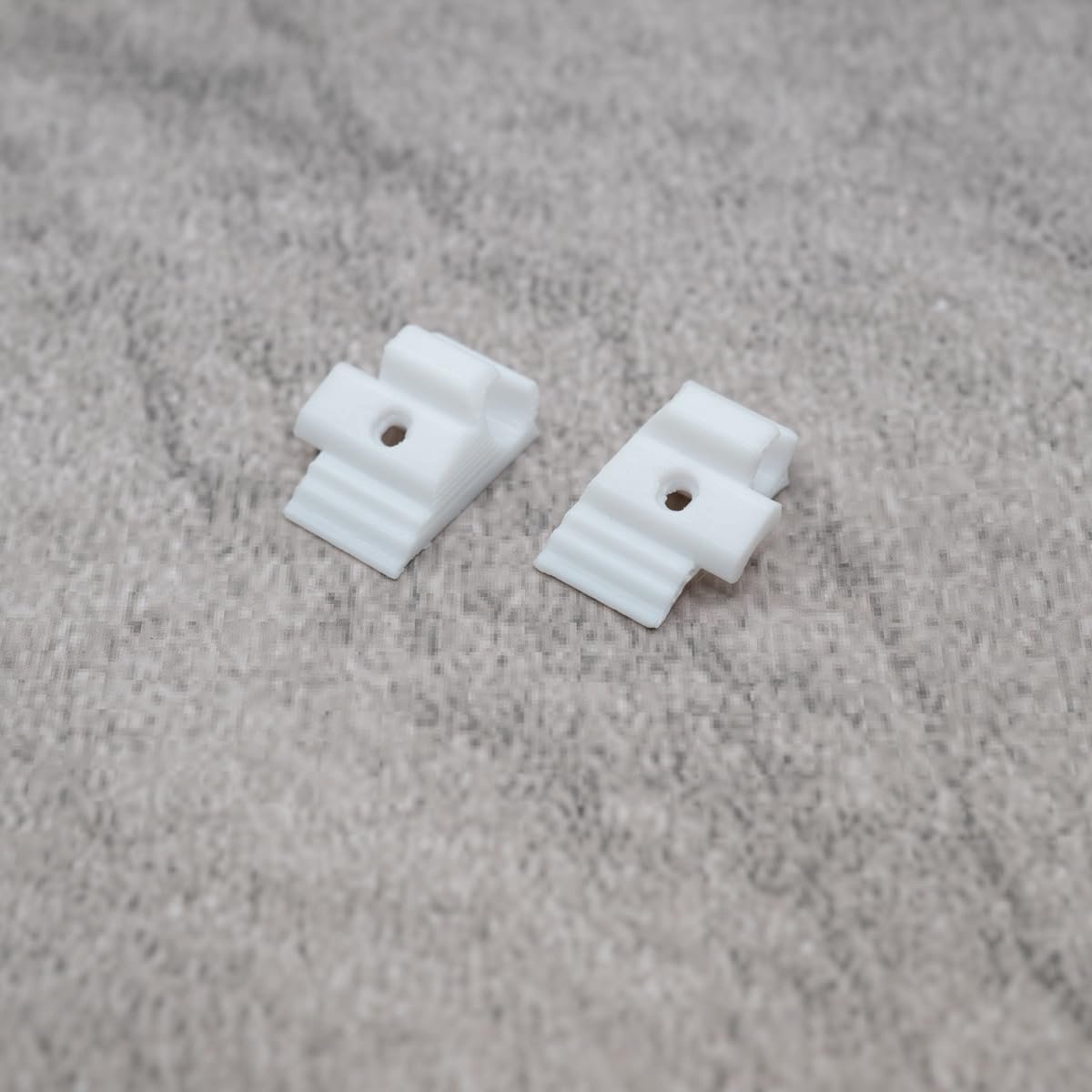 Replacement End Caps Set, 2 Pieces, White Compatible with Piping Trim End Cap End Cap for Caravan Compatible with - ShopVlot