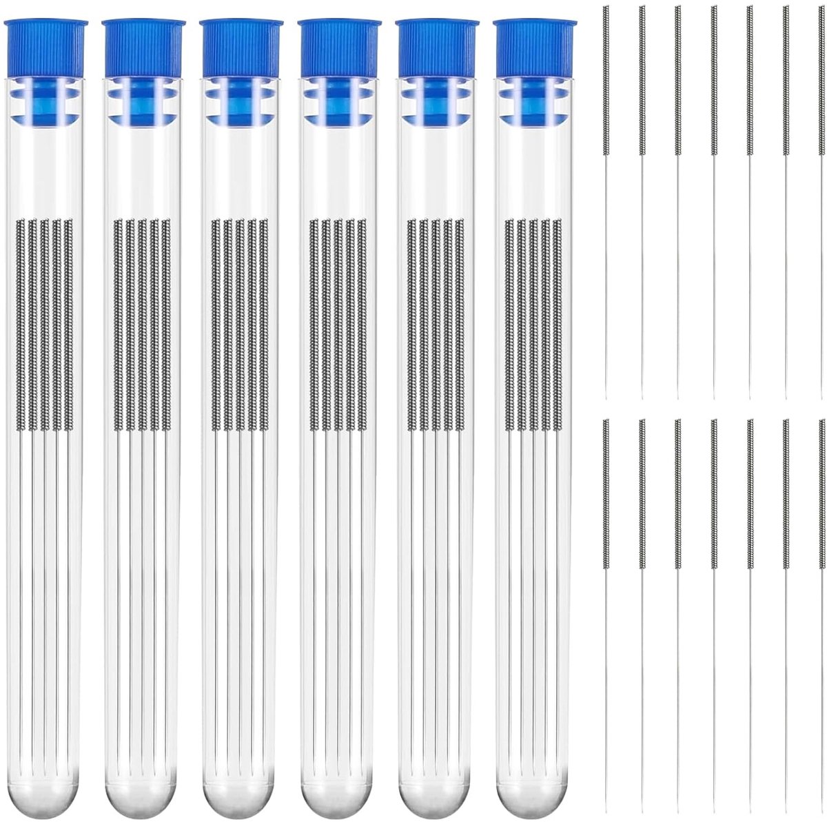 Stainless Steel Cleaning Needle Kit - 30pcs 3D Printer Nozzle Cleaning Needles, 6 Size Series Stainless Steel Nozzle - ShopVlot