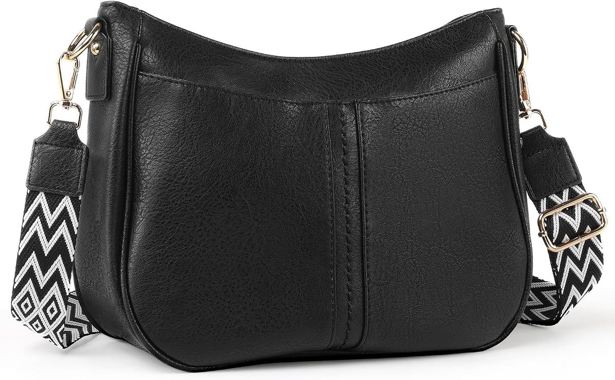 TANTOMI Shoulder bag for women with wide belt bag ladies handbag bag vegan leather crossbag ladies and the daily way - ShopVlot