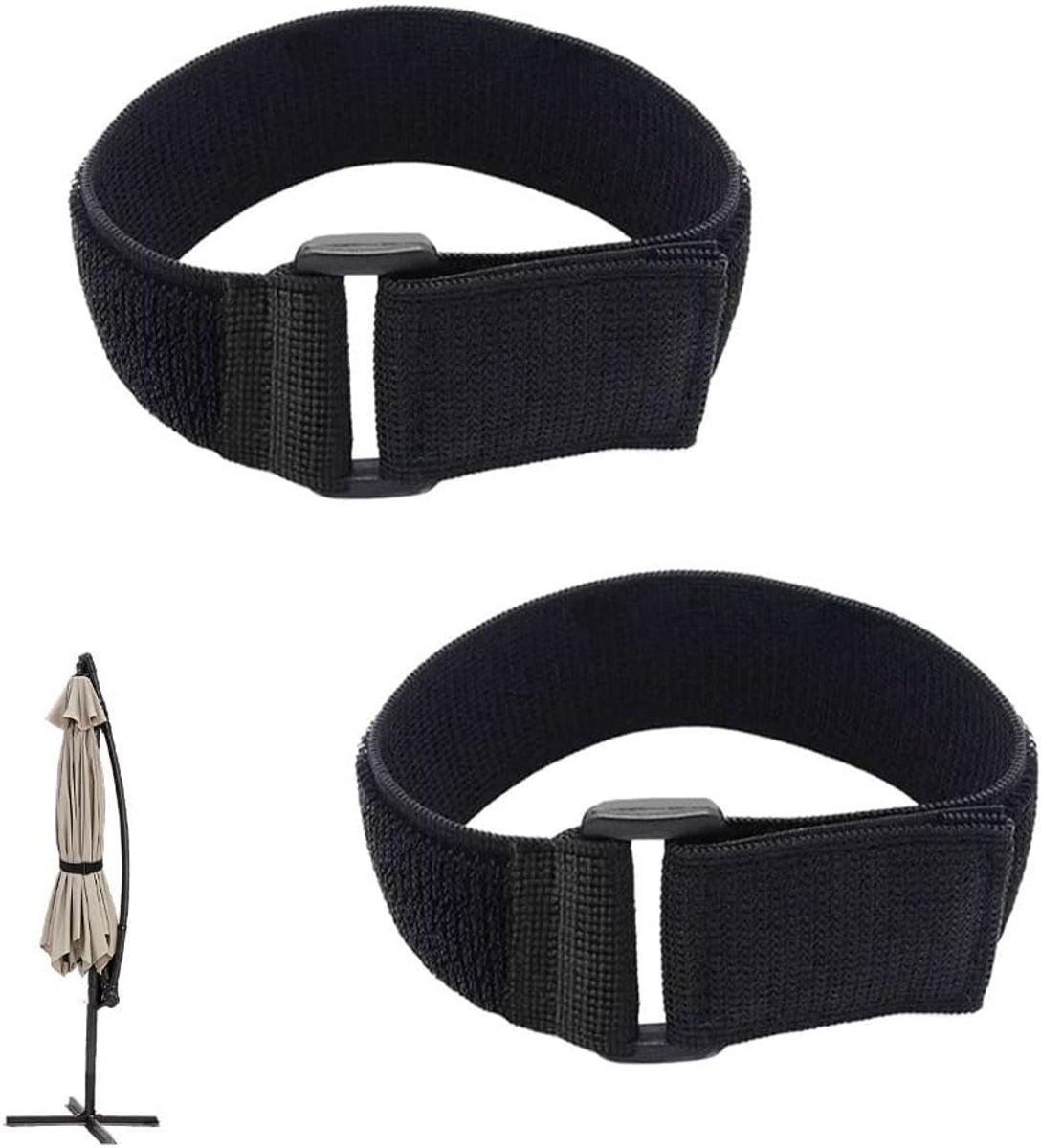 Verstelbare elastische spanband, 2 stuks 1,5 x 16 inch zware elastische cinch-riemen met snelsluiting voor - ShopVlot