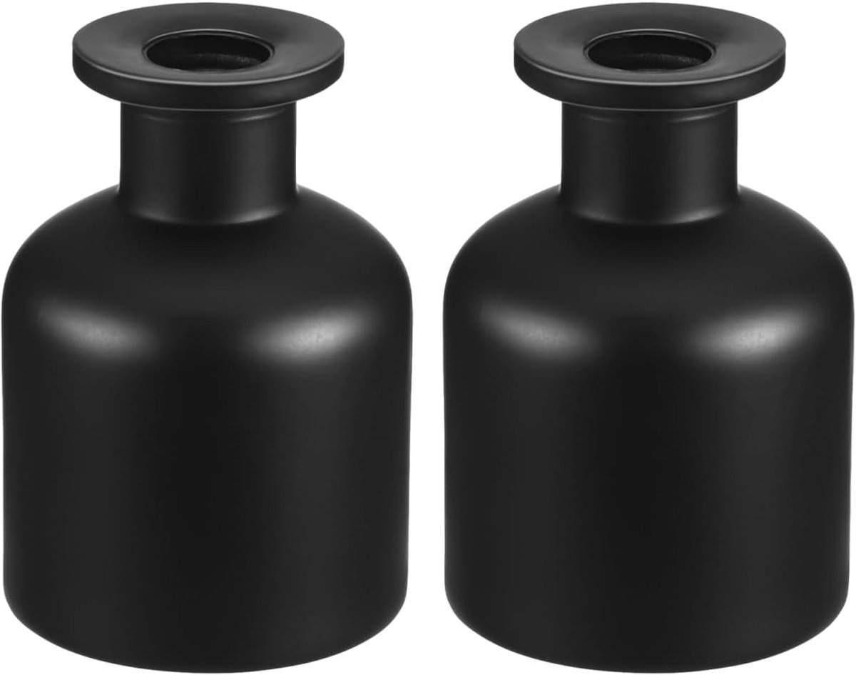 Geuroliën Diffuser Flessen 2pcs - Glazen Aromatherapiehouders - Herbruikbaar voor DIY Geuren - ShopVlot