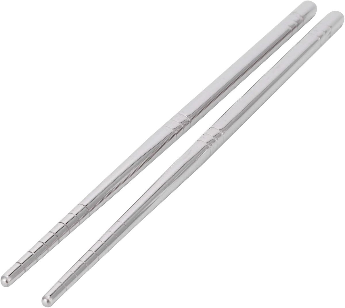 Herbruikbare RVS Chopsticks - Lichtgewicht Chinese Eetstokjes voor Thuisgebruik, 17.5 cm Lang en Duurzaam