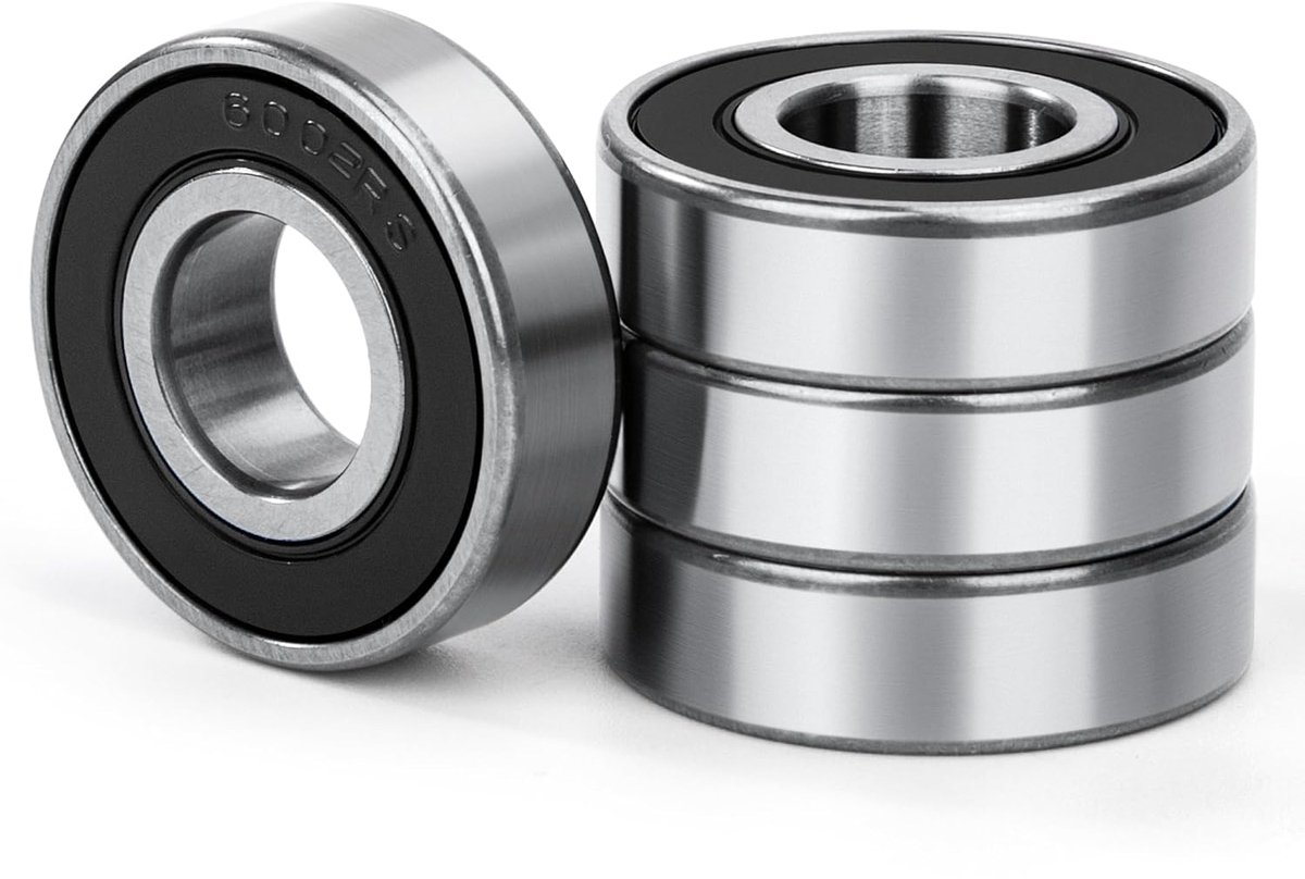 Kogellagers 6002-2RS - Dubbele afdichting rubber - Hoogwaardige chroomstaal - Voor DIY machines - ShopVlot