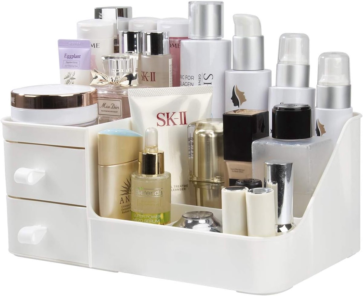 Cosmetic Box - 6 Compartimenten met Lades - Ruimtebesparend - Perfect voor Make-up Organisatie - ShopVlot