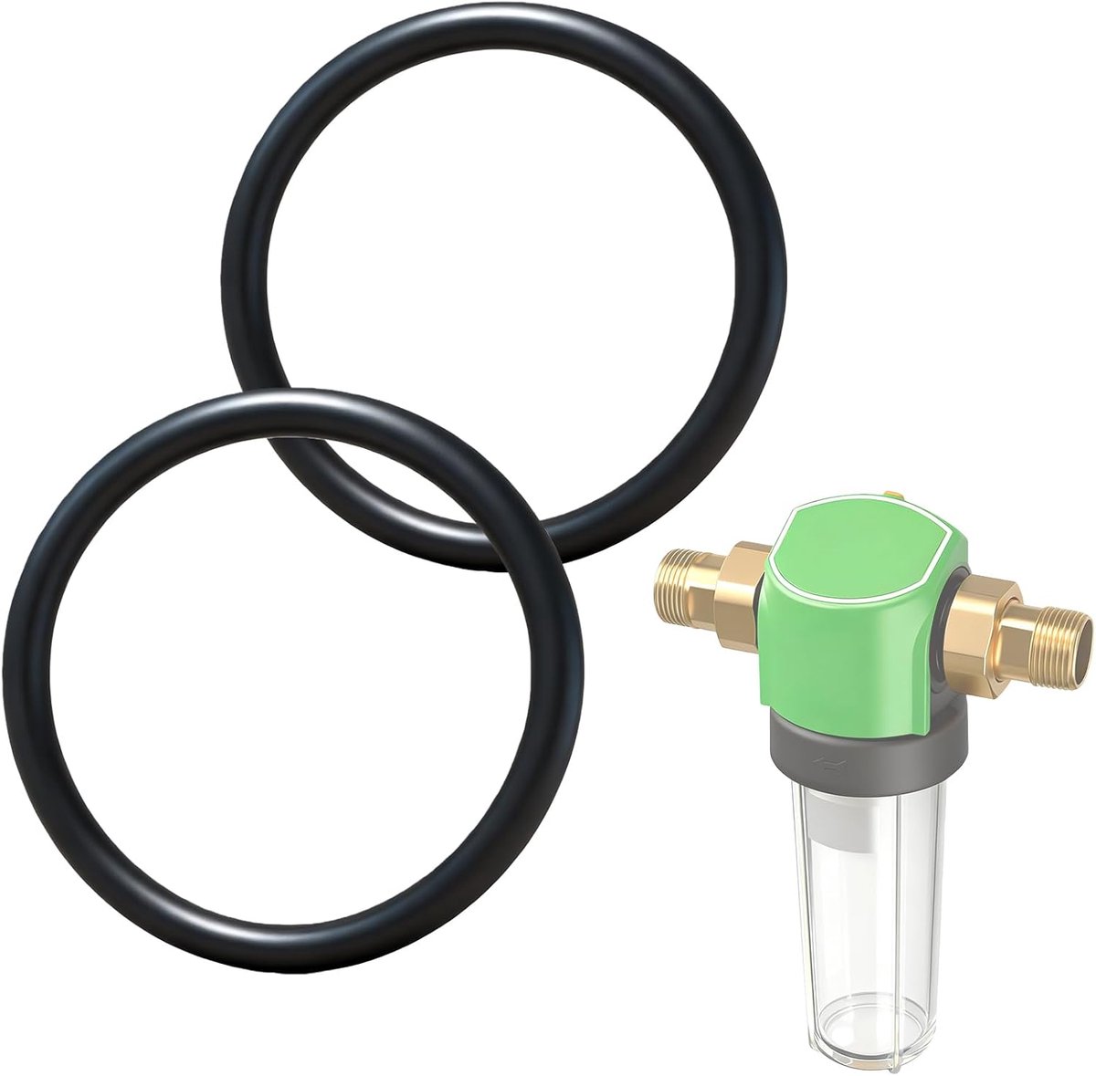 Gaskets waterfilter inserts - O-ring set - vervangingsset voor Grünbeck - zorgt voor drukstabiliteit - ShopVlot